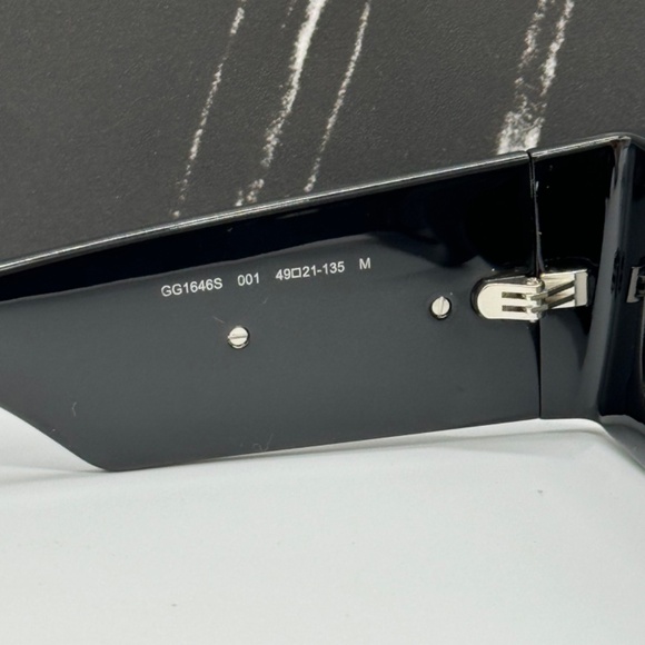 NEW GUCCI BLACK WOMEN SUNGLASSES GUCCI - Picture 12 of 14